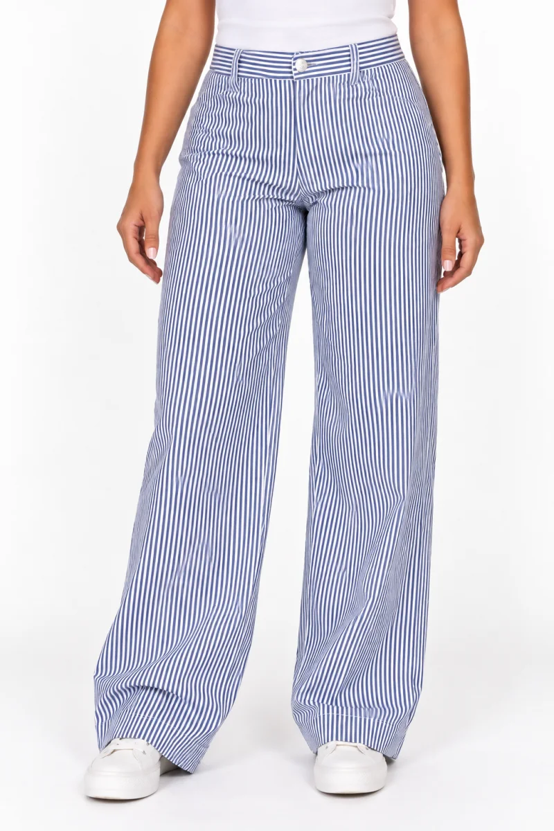 Jeans rayas finas