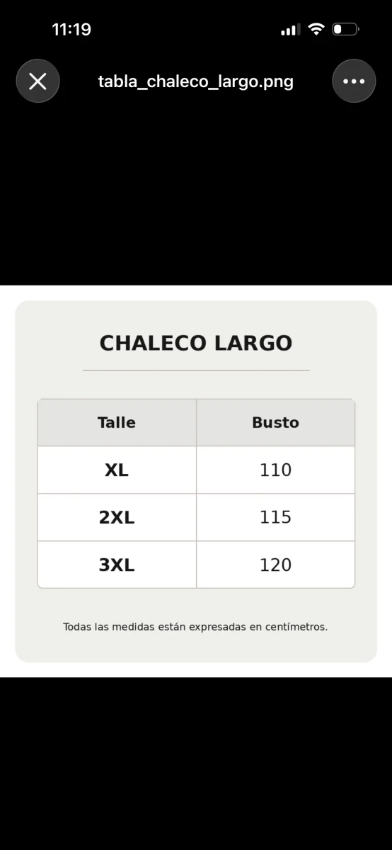 Chaleco sastrero