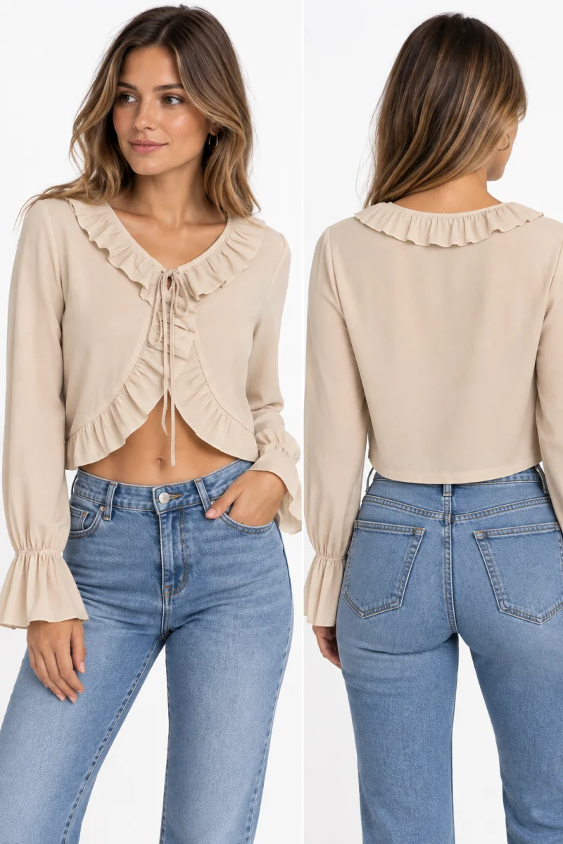 Camisa volado