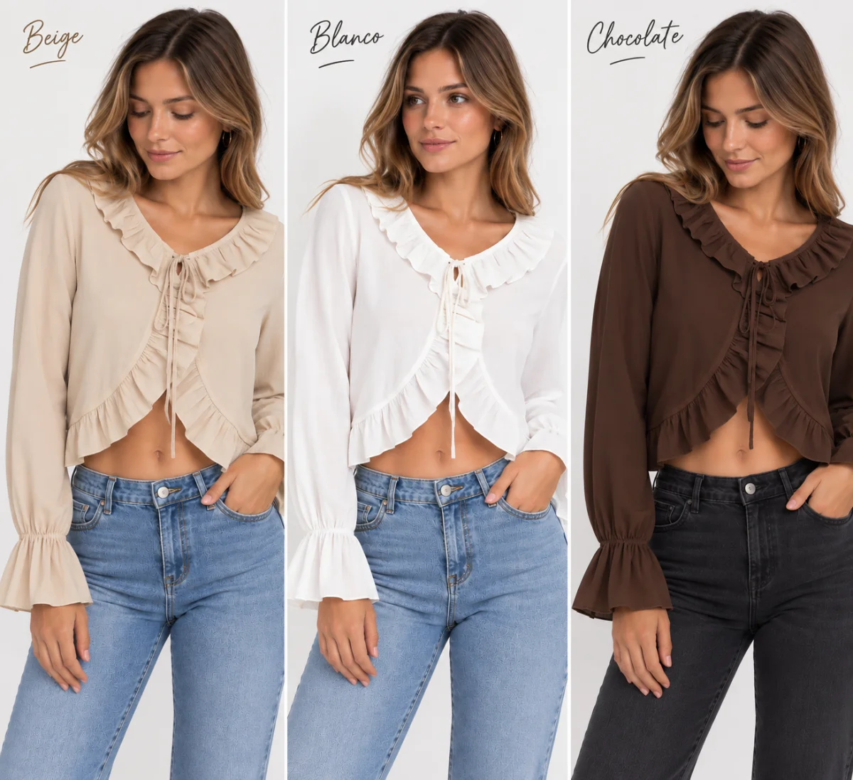 Camisa volado
